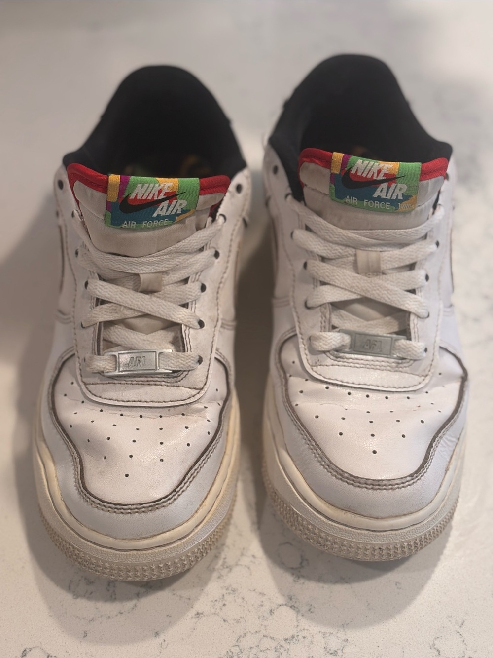 Nike Air Force 1 Low Peace, Love, Swoosh- Cleaned & Ready